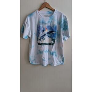 Spongebob Squarepants Patrick Tshirt Nickelodeon Stephen Hillenburg Tie Dye‎ M